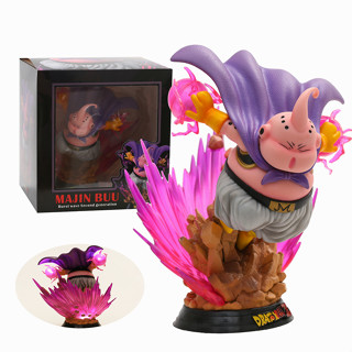 โมเดลฟิกเกอร์ PVC รูปปั้น Dragon Ball Z Majin Buu Fat Buu GK ขนาด 20 ซม. ของเล่นสะสม ของขวัญ สําหรับเก็บสะสม