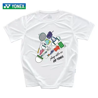 Yonex เสื้อผ้าแบดมินตัน คุณภาพดี เสื้อกีฬา ลําลอง สําหรับผู้ชาย ผู้หญิง แห้งเร็ว เสื้อวัฒนธรรมแบดมินตัน