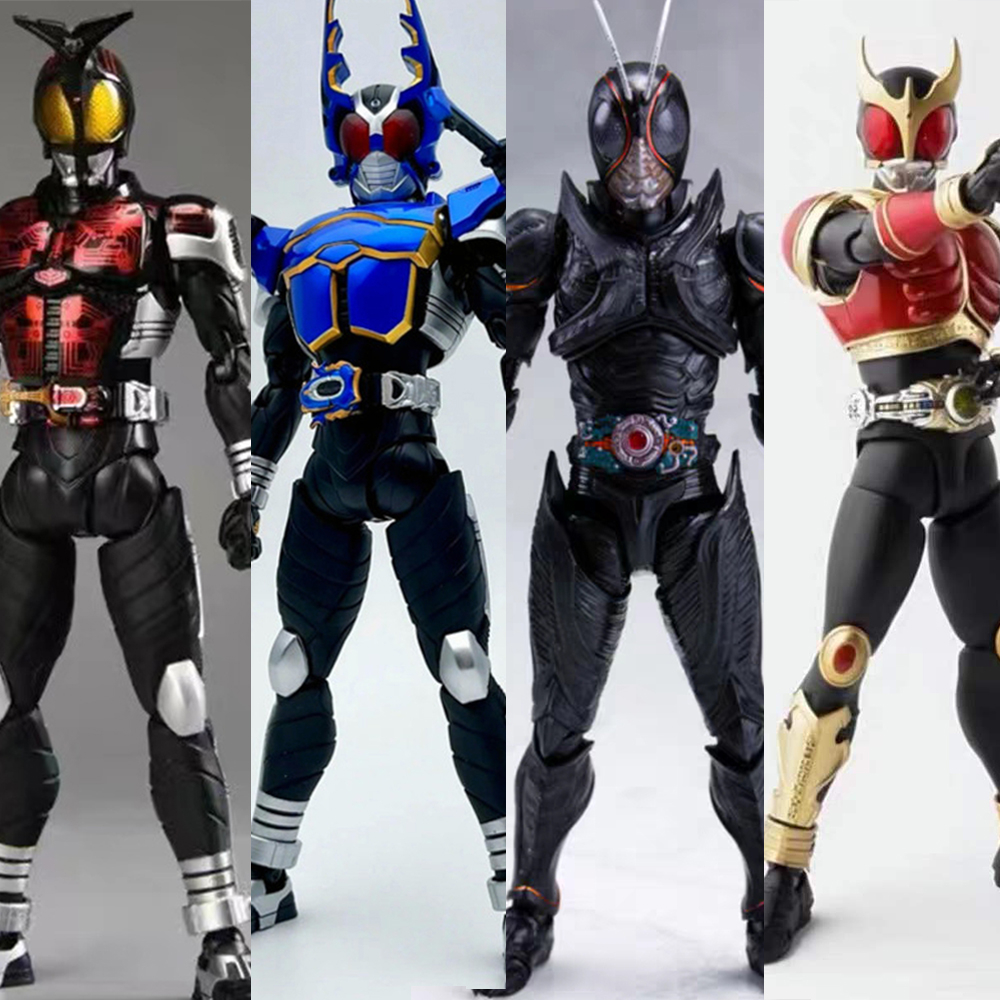 BANDAI ของเล่นตุ๊กตา Kamen Rider Kuuga Ultimate Form Shf Version 2.0 สําหรับเด็ก