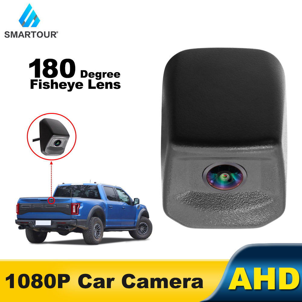 Ccd กล้องมองหลังรถยนต์ AHD 1080P สําหรับ Toyota Hilux Vigo Pickup Install Upside Down Vehicle Revers