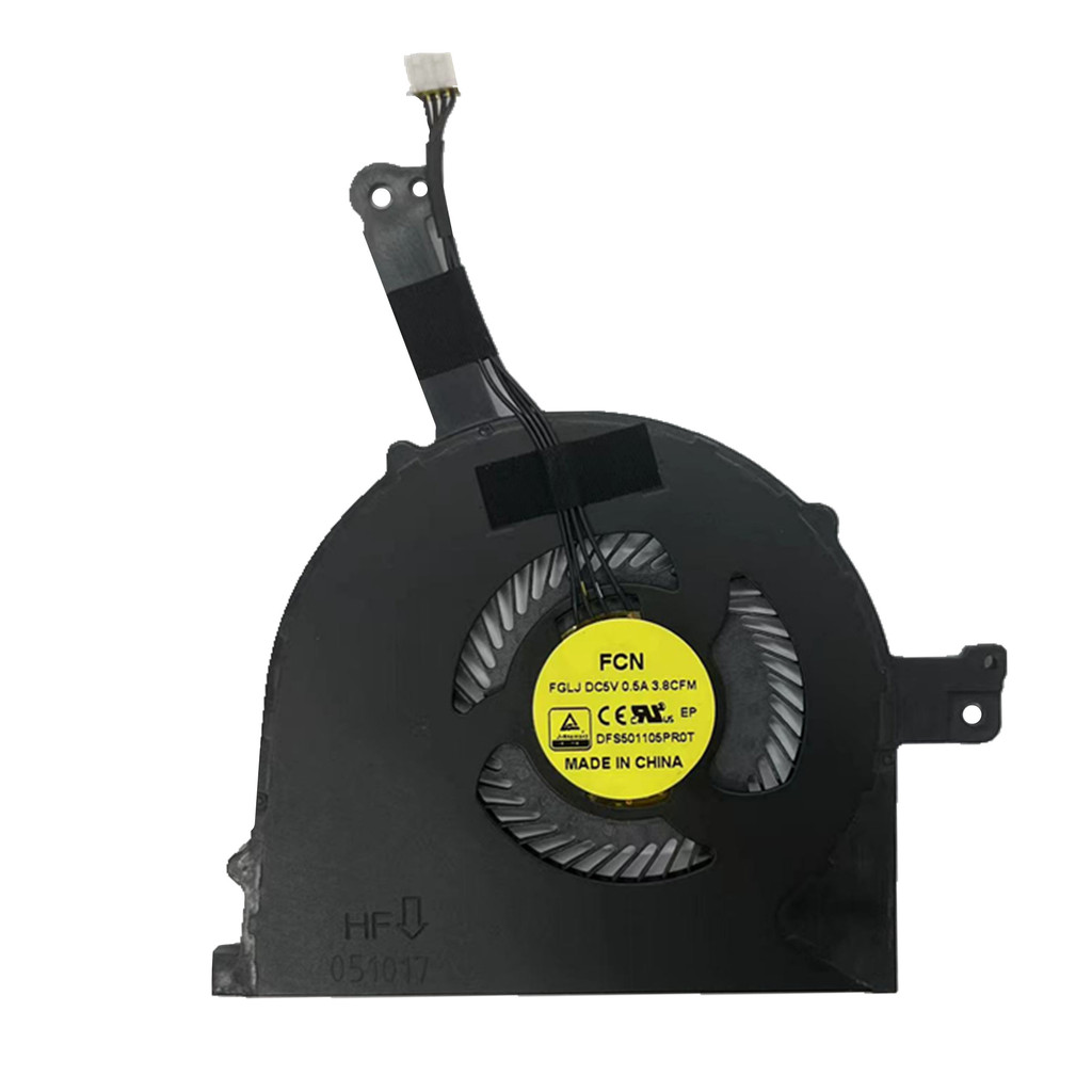 พัดลมระบายความร้อน CPU แล็ปท็อปใหม่สําหรับ DELL Latitude E5570 P48F Series 02TN2F LA-C642P DFS501105