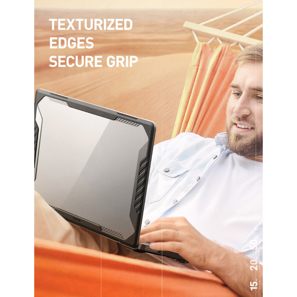 Supcase เคสป้องกันโทรศัพท์มือถือ ลายยูนิคอร์น พร้อมขาตั้ง สําหรับ MacBook Pro 16 นิ้ว (2023 2021) A2780 M2 Pro M2 Max A2485 M1 Pro M1 Max Pro 16