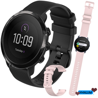 สายนาฬิกาข้อมือซิลิโคน อุปกรณ์เสริม สําหรับ suunto 3 fitness สาย suunto 9 peak pro สาย suunto 5 peak GPS สายนาฬิกาข้อมือซิลิโคน สไตล์สปอร์ต