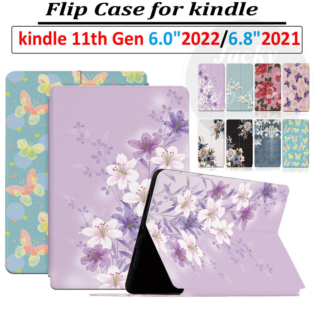 สําหรับ kindle 11th Generation 2024 2022 6.0 "C2V2L3 E-book Flip Case Paperwhite 5 M2L3EK M2L4EK 202