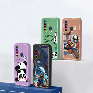 เคสโทรศัพท์มือถือ ซิลิโคนนิ่ม TPU ลายการ์ตูนดอกไม้ สําหรับ Tecno Camon 17 Tecno Camon17 CG6 CG6j