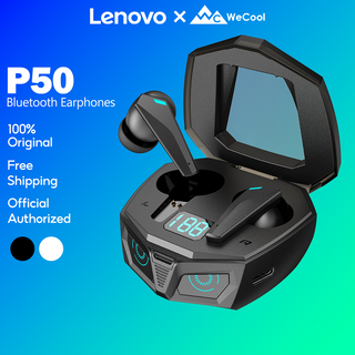 2023 New P50 หูฟังเกมมิ่ง Low latency TWS หูฟังบลูทูธ Bluetooth หูฟัง Earphones หูฟังเล่นเกม With RGB Lights