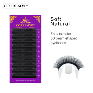 Cotremyp 0.05-0.2d ขนตาปลอม ผ้าไหม ขนตาปลอมคลาสสิก