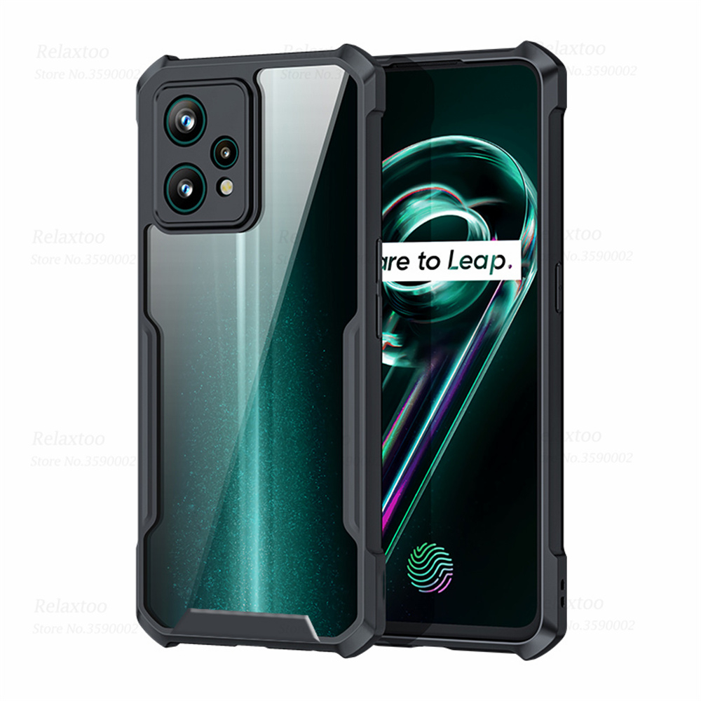 เคสโทรศัพท์มือถืออะคริลิค PC TPU ใส กันกระแทก สําหรับ Realme 9 Pro Plus Realme9 9Pro 9i 8i 8 8Pro 9P