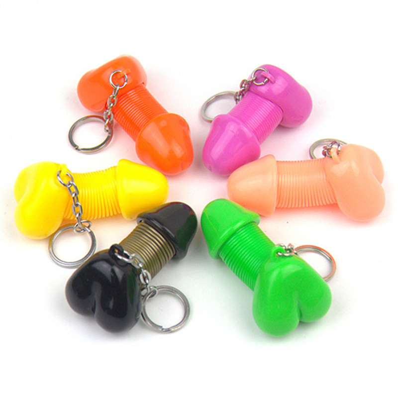 1 พวงกุญแจ สร้างสรรค์ เพื่อนดี เล่นตลก ของขวัญ คู่รัก เครื่องประดับเซ็กซี่ แปลกใหม่ ของขวัญตลก