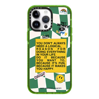 Original glitter CASE.TIFY Chessboard grid Phone Case for iphone 14 14pro 14promax 12 12ProMax 13promax 13 case High-end shockproof hard case Cute pattern iPhone 11 case Official New Design Style Green yellow