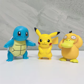 โมเดลฟิกเกอร์ PVC รูปการ์ตูนโปเกม่อน ปิกาจู 6 ชิ้น ต่อชุด