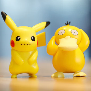 โมเดลฟิกเกอร์ PVC รูปการ์ตูนโปเกม่อน ปิกาจู 6 ชิ้น ต่อชุด