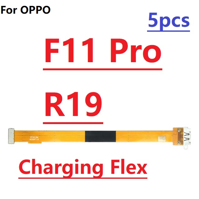 สําหรับ OPPO F11 Pro USB ที่ชาร์จ เชื่อมต่อ บอร์ด พอร์ต แท่นชาร์จ แจ็ค สายเคเบิล ยืดหยุ่น สําหรับ OPPO R19