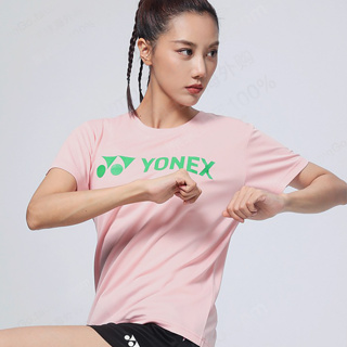 Yonex เสื้อยืดแบดมินตัน แบบแห้งเร็ว สําหรับผู้ชาย และผู้หญิง 2023