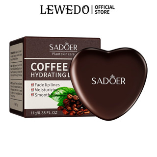 Lewedo Coffee ลิปมาสก์บํารุงริมฝีปาก ให้ความชุ่มชื้น 11 กรัม