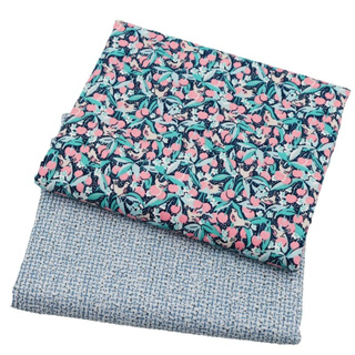 (มาใหม่) ผ้าฝ้ายกว้าง 160 ซม./60 '', เบอร์รี่นกออกแบบเสื้อผ้…