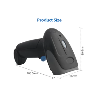 เครื่องยิงบาร์โค้ด 1D 2D QR Code เครื่องสแกนบาร์โค้ดไร้สาย laser บาร์โค้ด สแกนเนอร์ Wireless Bluetooth Barcode Scanner Reader
