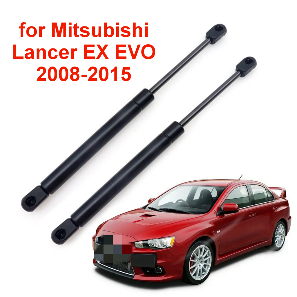 2Pcs ก้านสตรัทยกฝากระโปรงหลังรถยนต์ สําหรับ Mitsubishi Lancer EX EVO 2008-2015