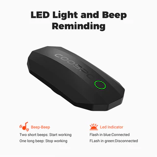COOSPO H808S สายคาดอกวัดอัตราการเต้นหัวใจ ANT+ Bluetooth สำหรับปั่นจักรยาน วิ่ง Heart Rate Monitor