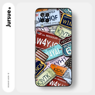 JURSUE เคสซัมซุง เคสสีดำแปลกๆขอบเหลี่ยมกันกระแทกซิลิโคนนุ่ม เคสโทรศัพท์ SAMSUNG A03 A12 A13 A51 A32 A52 A52S 5G M12 M32 พลัส Y3536