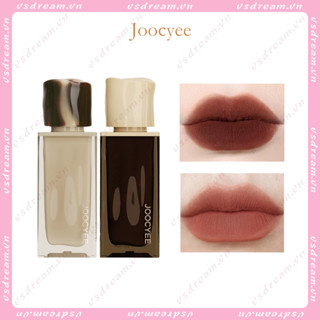 Joocyee ลิปสติก เนื้อแมตต์กํามะหยี่ สีเหลืองอําพัน อัพเกรดริมฝีปาก