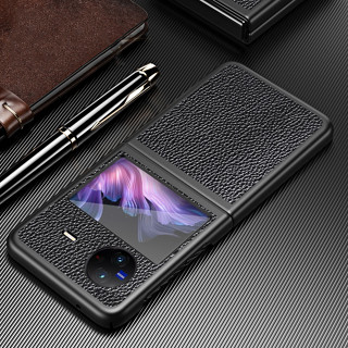 เคสโทรศัพท์มือถือหนัง ฝาพับ กันกระแทก สําหรับ Vivo X Flip