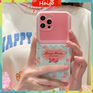 เคสโทรศัพท์มือถือ TPU นิ่ม ลายดอกไม้ สําหรับ iPhone14 13 12 Mini 11 PRO MAX 6 6s 7 8plus SE2 X XS XR XSMAX #Hg5918