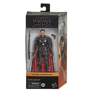 TAR WARS The Black Series Moff Gideon Toy 6-Inch Scale The Mandalorian Collectible Action Figure F1304 Star WARS ฟิกเกอร์ The Black Series Moff Gideon สเกล 6 นิ้ว ของเล่น สําหรับเก็บสะสม F1304