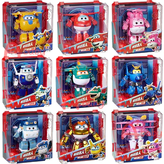 Super Wings Auldey โมเดลหุ่นยนต์ของเล่น ขนาดใหญ่ 15 ซม.