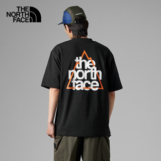 เสื้อยืดแขนสั้น ผ้าฝ้าย พิมพ์ลาย The North Face UE สีตัดกัน สําหรับผู้ชาย | 81kd