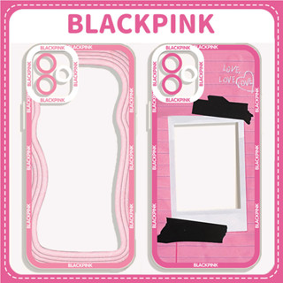 เคส XiaoMi 11T 12T 10T Pro ปลอก Mi 13 12 11 Lite 5G NE XiaoMi 10 9 9T Pro 8 Lite Ultra 10S ฝาครอบโปร่งใสสีชมพู BLACKPINK