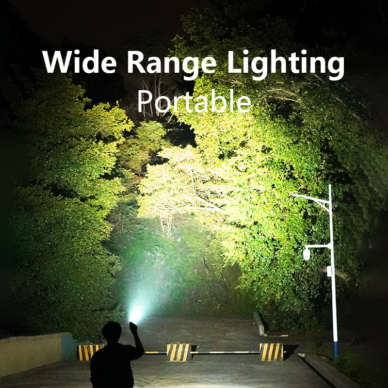 Smilingshark SD5505 ไฟฉาย led ขนาดเล็ก 1200lumens สว่างมาก ชาร์จ Type-C พร้อมโหมด 4 โหมด กันน้ํา สําหรับตั้งแคมป์ ครัวเรือน — صورة 3