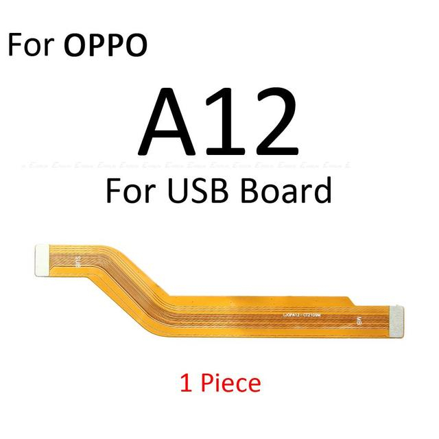 เมนบอร์ดเมนบอร์ดหน้าจอ LCD เชื่อมต่อสายเคเบิลริบบิ้น แบบยืดหยุ่น สําหรับ OPPO A12 A16s A16