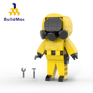 Buildmoc โมเดลหุ่นยนต์เกม Explorer ของเล่นเสริมการเรียนรู้เด็ก และผู้ใหญ่ 136 ชิ้น