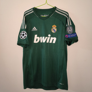 เสื้อกีฬาแขนสั้น ลายทีมฟุตบอล Real Madrid 12 13 ชุดเหย้า AAA สําหรับผู้ใหญ่