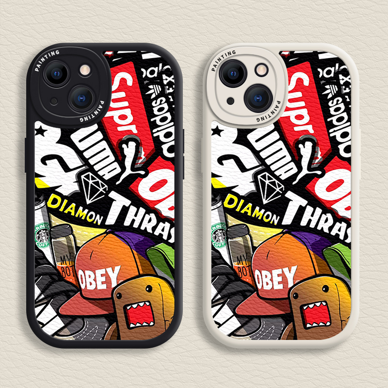 เคสโทรศัพท์มือถือแบบนิ่ม ลายแบรนด์แฟชั่น สําหรับ iPhone 14 13 12 11 Promax 6 7 8 Plus X XR Xs Max