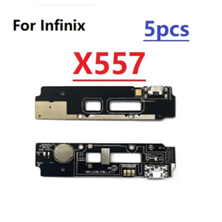 บอร์ดพอร์ตชาร์จ USB ปลั๊กซ็อกเก็ตแจ็คเชื่อมต่อสายเคเบิลอ่อน สําหรับ Infinix X557