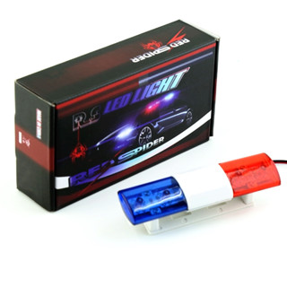 ไฟแฟลชเตือน Led อุปกรณ์เสริม สําหรับรถบังคับ 1/8 1/10 HSP Traxxas Kyosho Tamiya Axial SCX10