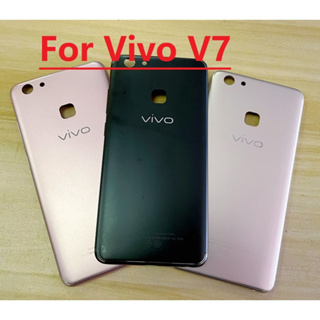 ฝาครอบแบตเตอรี่ด้านหลัง พร้อมโลโก้ แบบเปลี่ยน สําหรับ Vivo V7