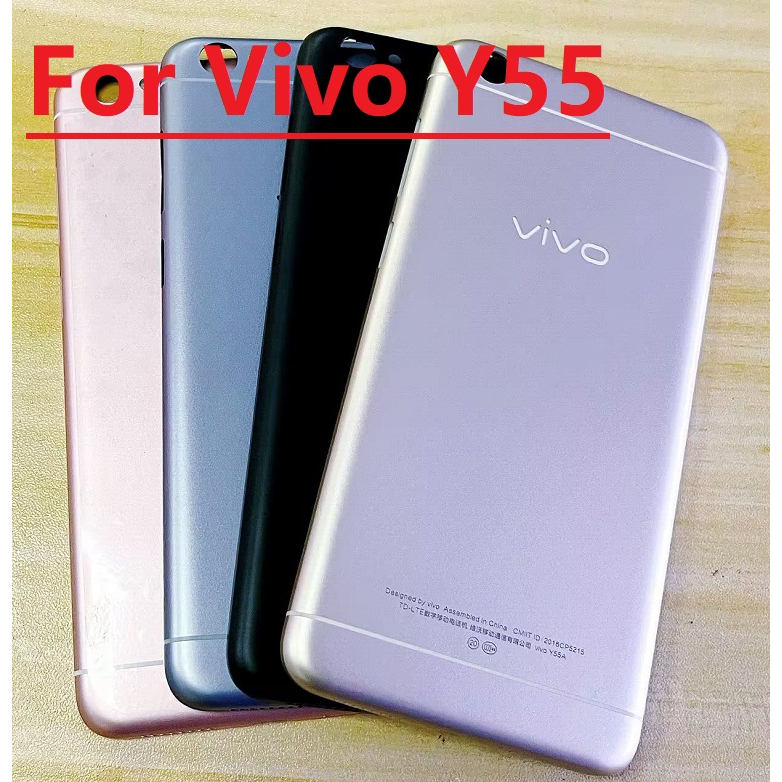 ฝาหลังต้นฉบับสําหรับชิ้นส่วนเปลี่ยนเคสเคสแบตเตอรี่ Vivo Y55
