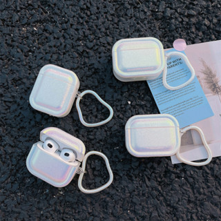 เคสหูฟัง รูปหัวใจ ทรงไม่สม่ําเสมอ สําหรับ Apple AirPods Pro2 Pro AirPods 1 2 AirPods 3