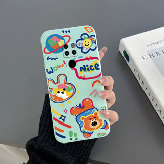 เคสโทรศัพท์มือถือ Tpu แบบนิ่ม พิมพ์ลายการ์ตูนกระต่าย และหมี มีสายคล้อง สําหรับ Huawei Mate 10 Mate 10 PRO Mate 20 Mate 20 PRO Mate 20X 5g