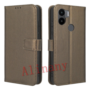 Redmi A2 Plus เคส PU Leather Case เคสโทรศัพท์ Stand Wallet Redmi A2 Plus A2Plus เคสมือถือ Cover