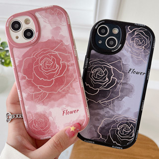 เคส Vivo Y35 Y21 Y16 Y22 Y12i Y17 V23 Y1S Y15s Y33S Y33T Y20i Y12 Y15 Y91 Y21S Y15A Y93 Y20 Y95Y21A Y11 Y31 Y91C Y53s Y21T Y30 Y51 Y01 Y50 Y51A เคสมือถือวีโว่ กุหลาบคู่ฤดูร้อน เคสโทรศัพท์มือถือ