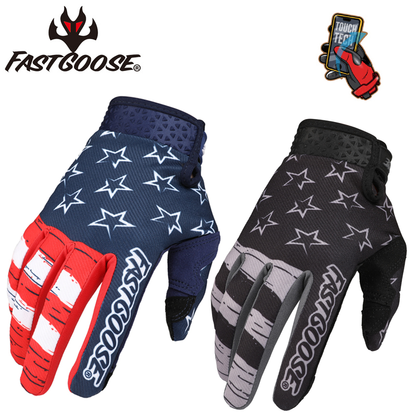Fastgoose หน้าจอสัมผัสถุงมือวิบากรถจักรยานยนต์ถุงมือมอเตอร์ไซค์ Moto จักรยานเสือภูเขา MTB Drit จักรยาน MX ถุงมือ