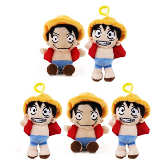 ตุ๊กตาการ์ตูนอนิเมะ One Piece Monkey D Luffy Hook ขนาด 14 ซม. เหมาะกับของขวัญคริสต์มาส ของเล่นสําหรับเด็ก