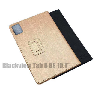 Flip Case for Blackview Tab 8 8E 10.1 Inch Silk Pattern Cover Flip Foldable Stand Full Body Protective Case