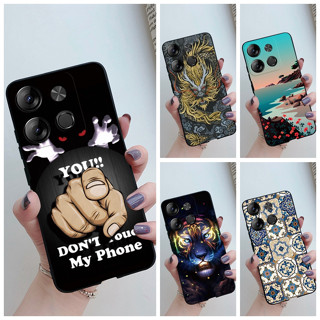 เคสโทรศัพท์มือถือ ซิลิโคนนิ่ม ผิวด้าน ลาย Tecno Pop7 Pro BF7 Tecno Pop7Pro 7Pro