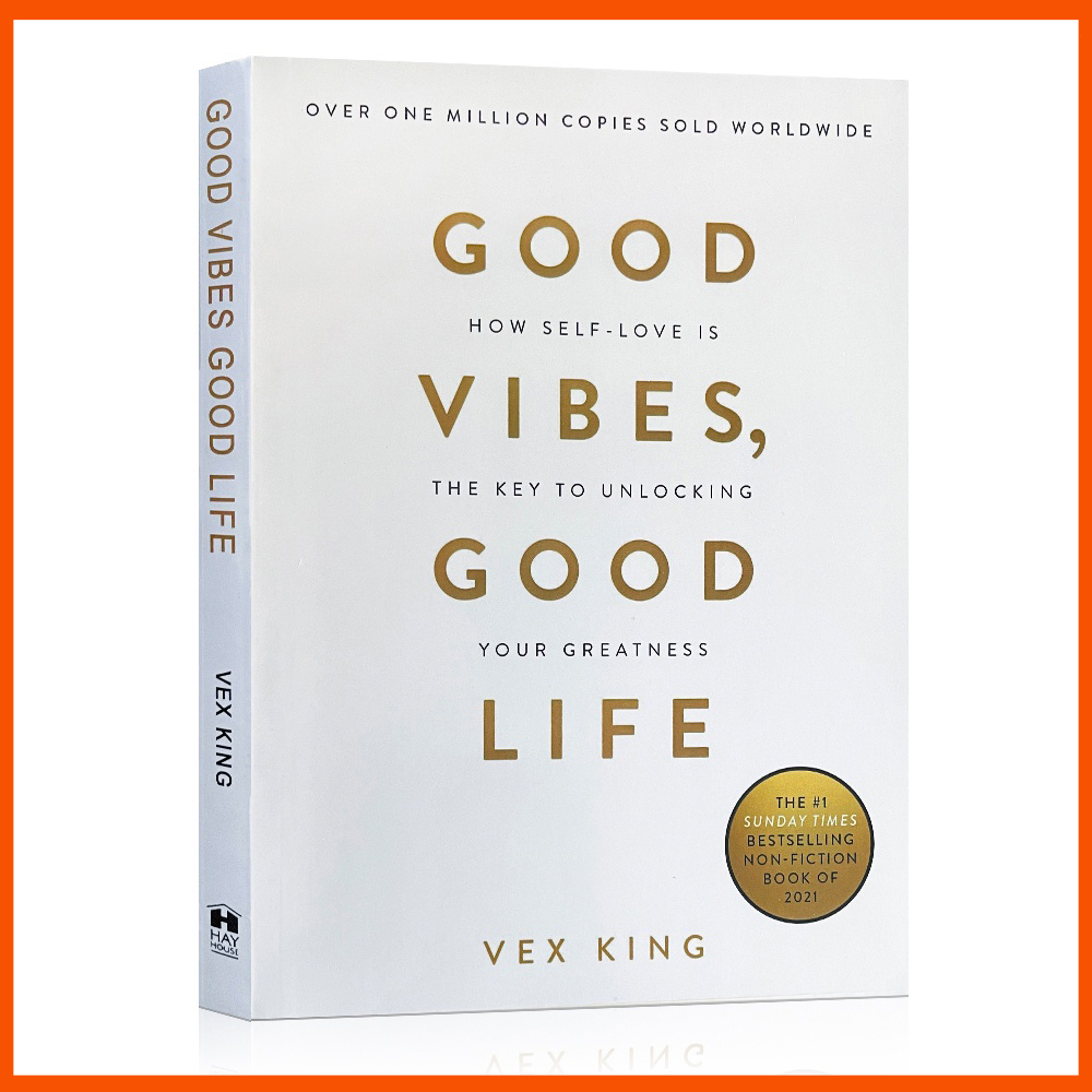 (หนังสือภาษาอังกฤษ) Good Vibes Good Life โดย Vex King (ปกอ่อน English book)