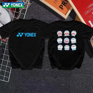 ใหม่ Yonex เสื้อแบดมินตัน ลายการ์ตูน "โดราเอมอน" สําหรับผู้ชาย ผู้หญิง 2023